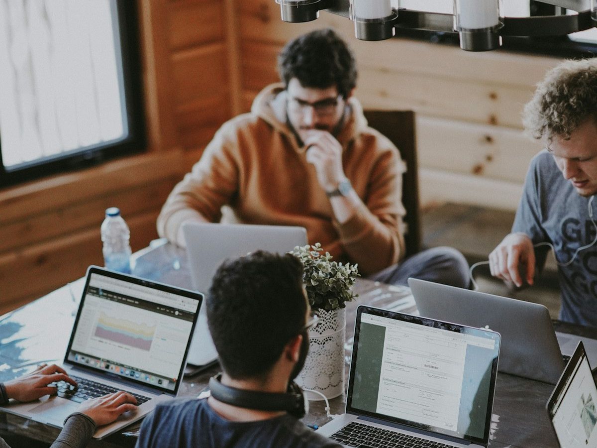 Team supporting a software project