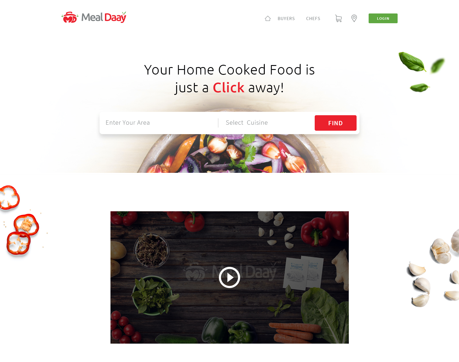MealDaay home-cooked food platform